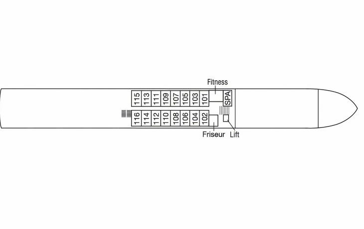 Neptundeck (Unterdeck)