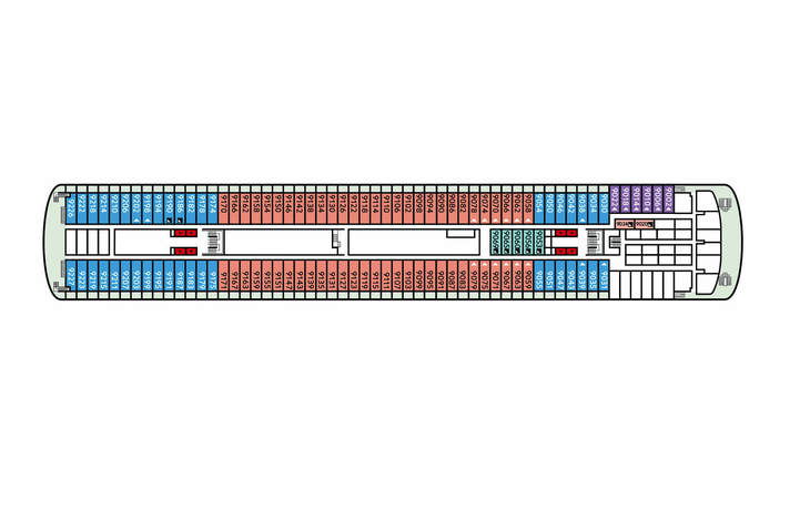 Veranda-Deck (Deck 9)