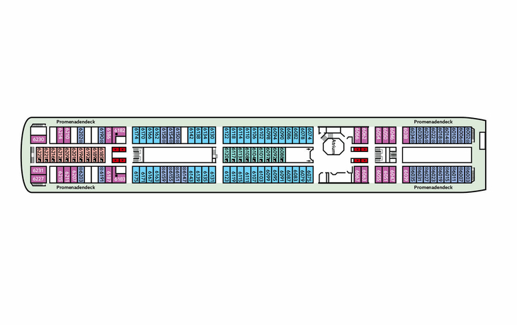 Promenade-Deck (Deck 6)