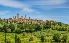 Medieval town of San Gimignano, Tuscany, Italy