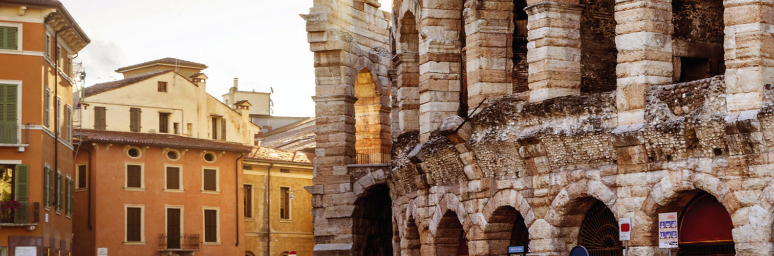 Colliseum in Verona city, Italy