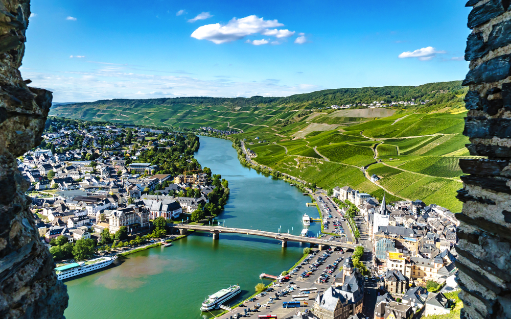 Blick auf Bernkastel-Kues