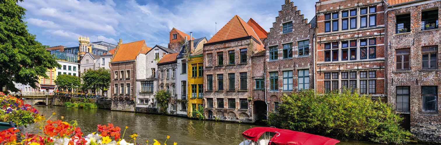 Old town of Ghent, Belgium