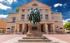 Deutsches Nationaltheater mit Goethe und Schiller in Weimar, Th