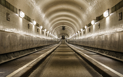 alter Elbtunnel in Hamburg