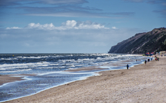 Kolberg Strand im Winter