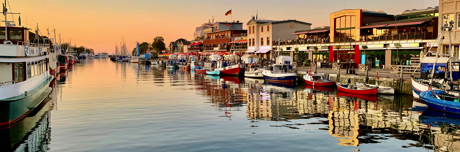 Alter Strom von Warnemünde