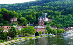Panorama von Miltenberg in Bayern