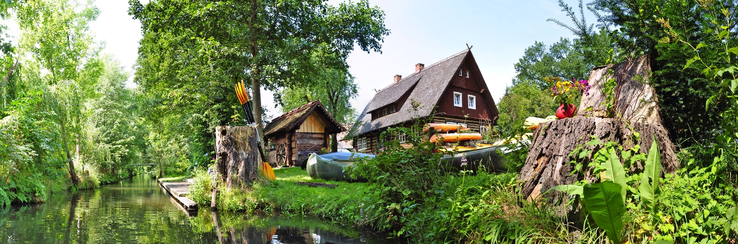 Kahnfahrt im Spreewald, Deutschland