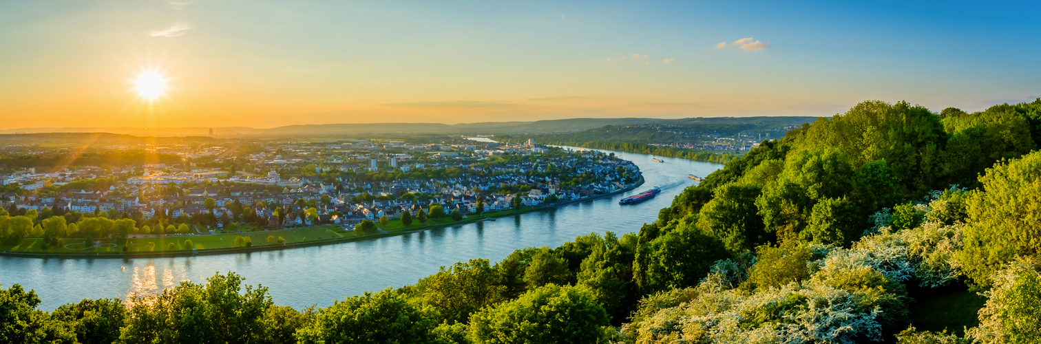 Vom Siebengebirge durch das Mittelrheintalzum Main