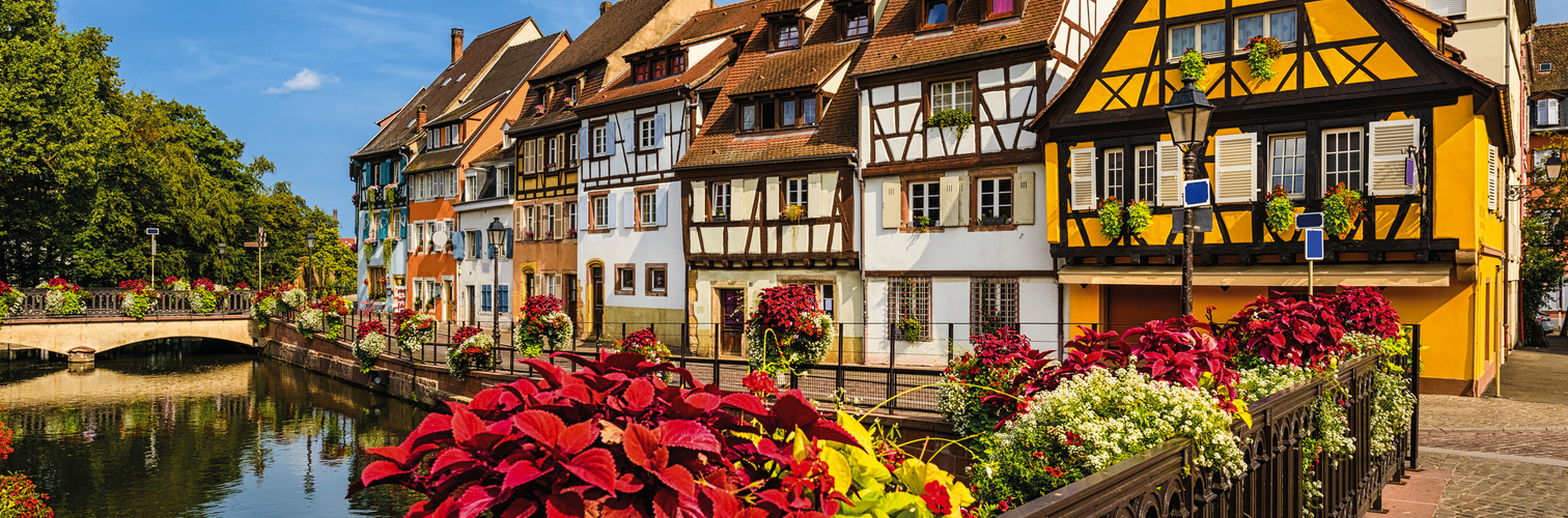 Old town of Colmar, Alsace, France
