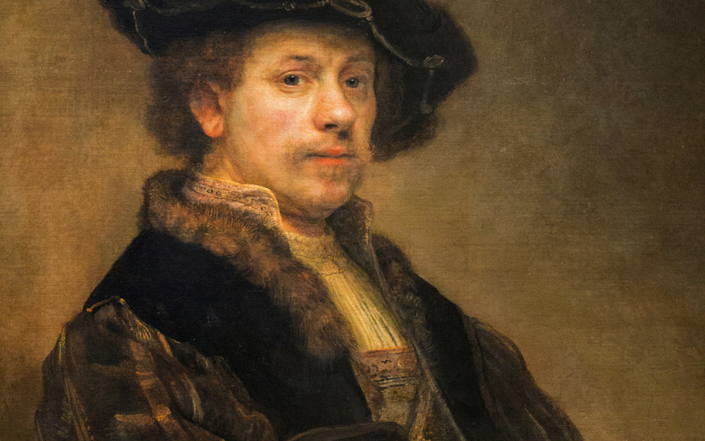 Rembrandt - Self portrait at age 34