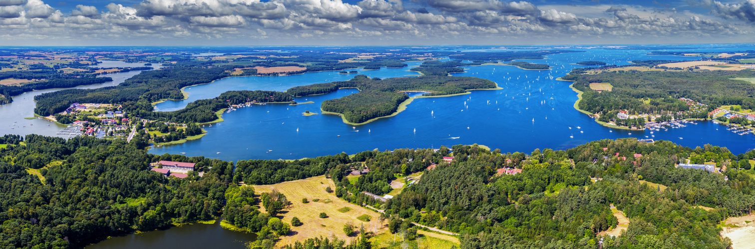 Badesee Jezioro Kisajno in der Nähe von Giżycko