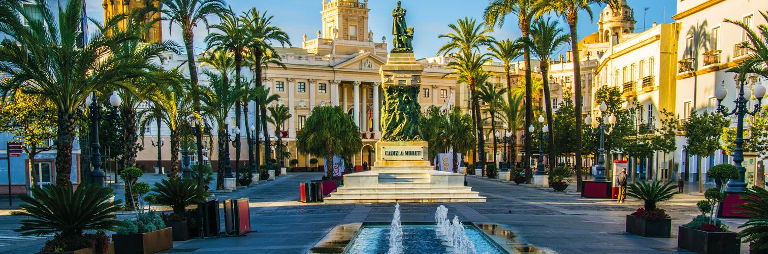 View of a fountain situated on the square of saint john of god i