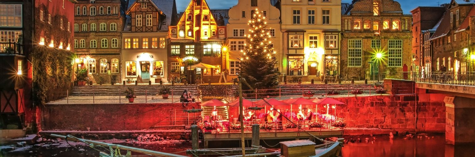 weihnachtliches Lüneburg, Deutschland