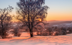 Winter im Erzgebirge