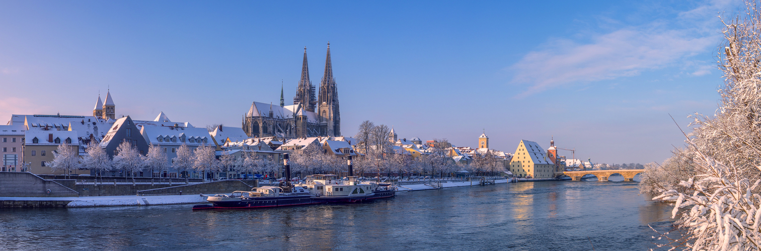 winterliches Regensburg