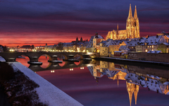 Weihnachtliches Regensburg – Eine Stadt im Lichterglanz