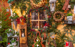 Weihnachtsdekoration in Bamberg