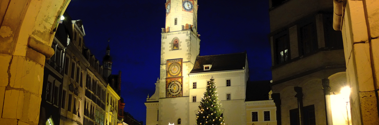 Christbaum am Untermarkt in Görlitz